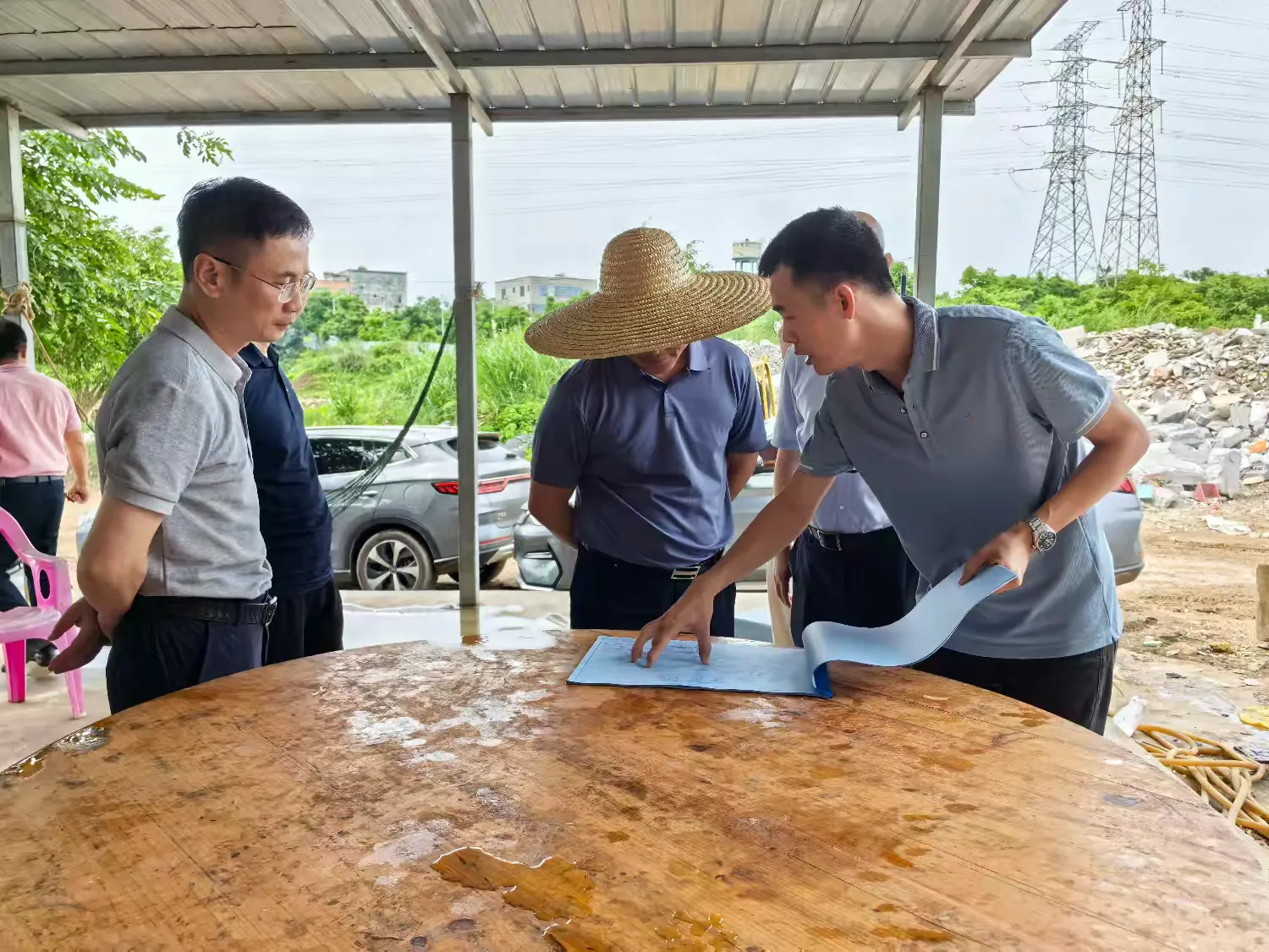 市城投集團調研?？谑薪ㄖD運調配場(chǎng)工程（一期）項目(圖4)